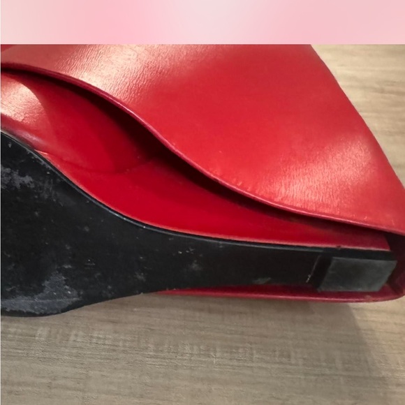 Givenchy Red Heeled Boots - Picture 6 of 8